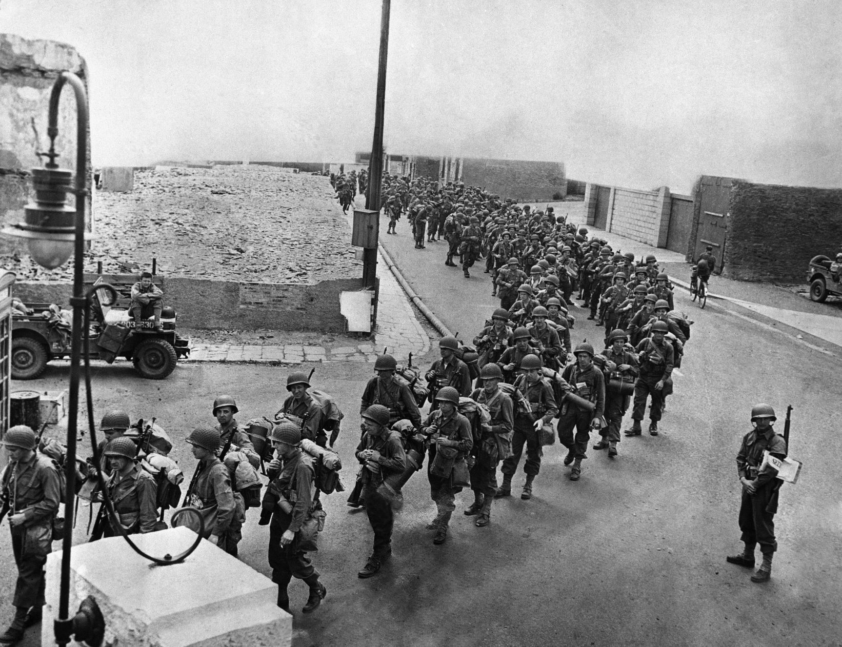 D-Day, the Allied invasion of France